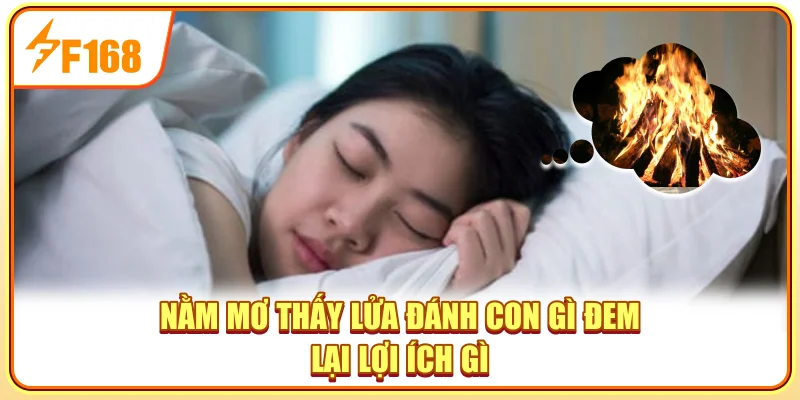 Nằm mơ thấy lửa đánh con gì đem lại lợi ích Nằm mơ thấy lửa đánh con gì đem lại lợi ích